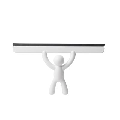 UMBRA BUDDY SURE-LOCK SQUEEGEE WHITE