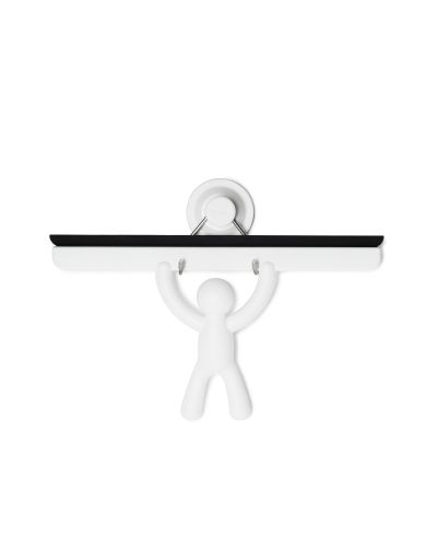 UMBRA BUDDY SURE-LOCK SQUEEGEE WHITE