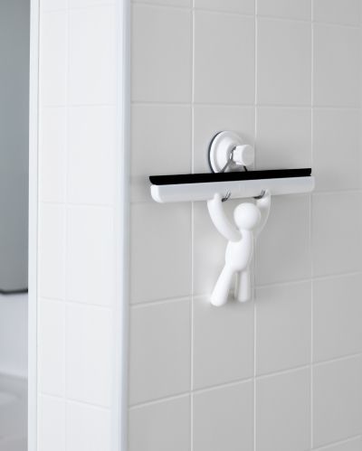 UMBRA BUDDY SURE-LOCK SQUEEGEE WHITE