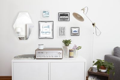 UMBRA PRISMA MIRROR WHITE