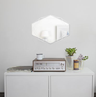 UMBRA PRISMA MIRROR WHITE