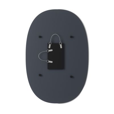 UMBRA HUB BEVY OVAL 24X36 SMOKE