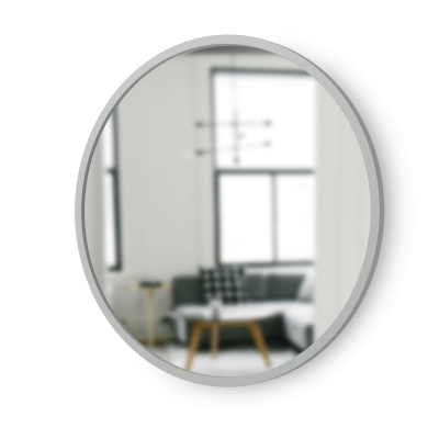 UMBRA HUB MIRROR 24 GREY