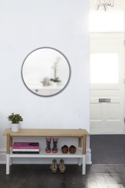 UMBRA HUB MIRROR 24 GREY