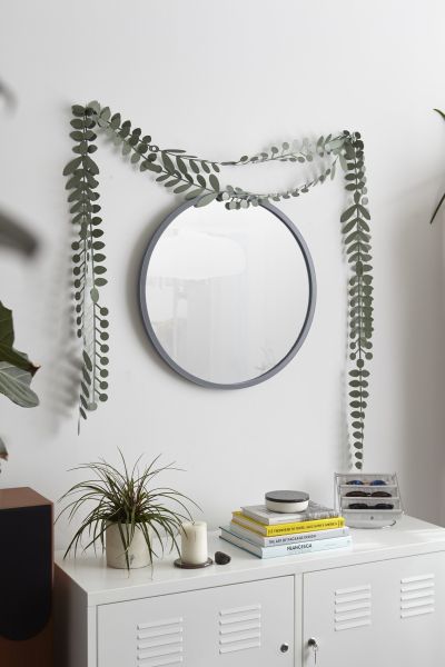 UMBRA HUB MIRROR 24 GREY