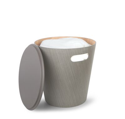UMBRA WOODROW STORAGE STOOL Табуретка с ракла, сив