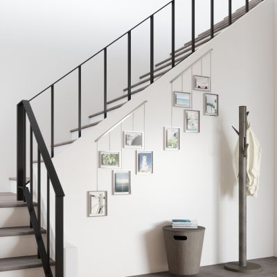 UMBRA WOODROW STORAGE STOOL Табуретка с ракла, сив