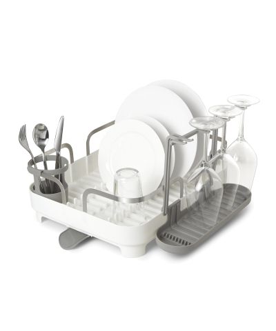 UMBRA HOLSTER DISH RACK WHITE