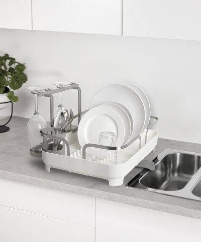 UMBRA HOLSTER DISH RACK WHITE