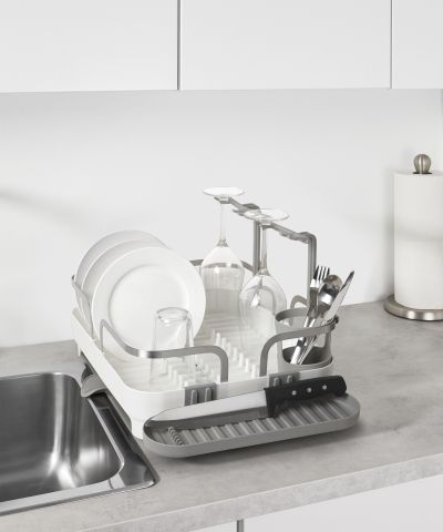 UMBRA HOLSTER DISH RACK WHITE