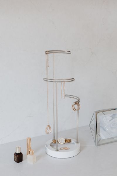 UMBRA TESORA JWL STAND WHT/NKL