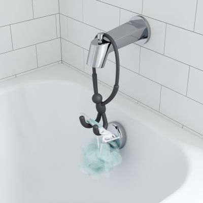 UMBRA BUDDY FLEX Поставка за кухненска гъба, черен