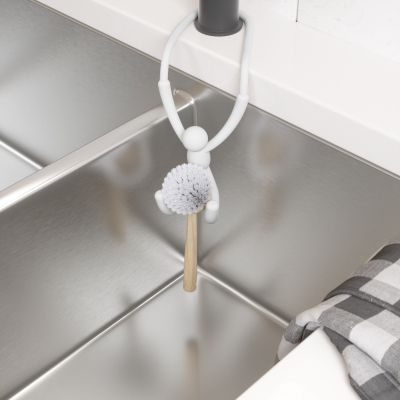 UMBRA BUDDY FLEX SINK CADDY WHITE