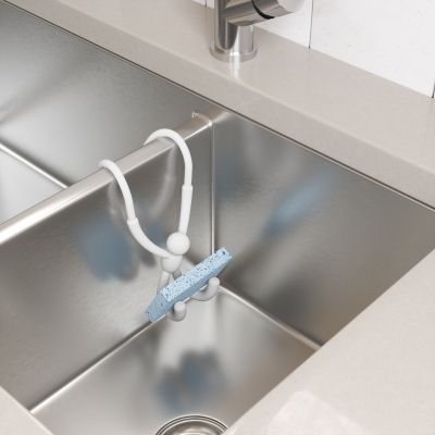 UMBRA BUDDY FLEX SINK CADDY WHITE