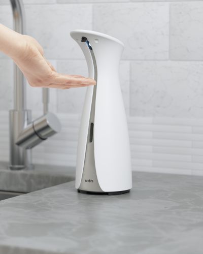 UMBRA OTTO AUTOMATIC SOAP DISP 8.5 oz WHT/GRY