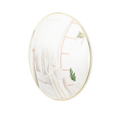 UMBRA CONVEXA MIRROR 23" BRASS