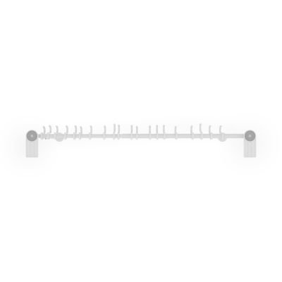 UMBRA ANYWHERE KITCHEN TENSION 20 HOOK WHITE