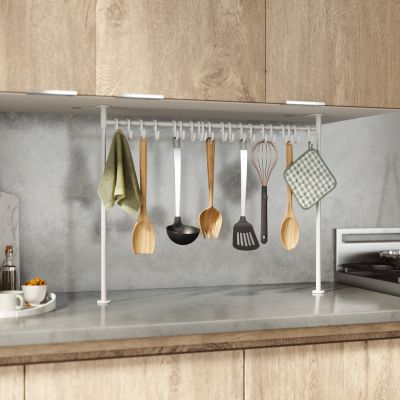 UMBRA ANYWHERE KITCHEN TENSION 20 HOOK WHITE