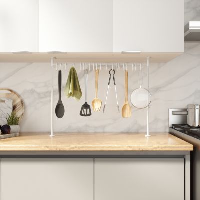 UMBRA ANYWHERE KITCHEN TENSION 20 HOOK WHITE