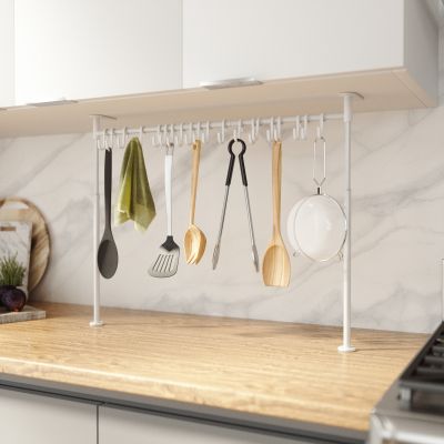 UMBRA ANYWHERE KITCHEN TENSION 20 HOOK WHITE