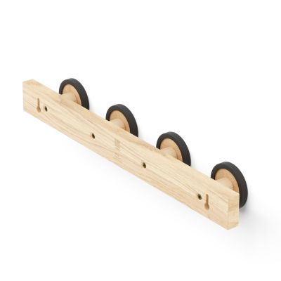 Umbra HUB RAIL 4 HOOK BLK/NAT