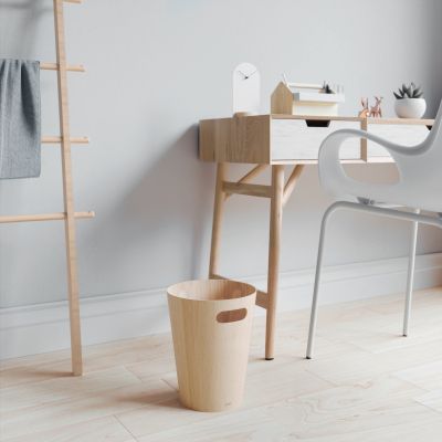 UMBRA WOODROW Дървен кош, натурален