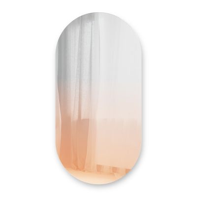 UMBRA MISTO Двуцветно стенно огледало 46x92см., мед