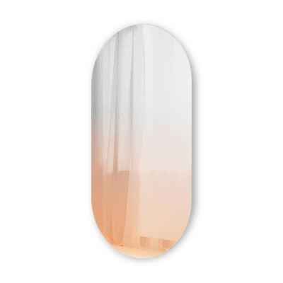 UMBRA MISTO Двуцветно стенно огледало 46x92см., мед