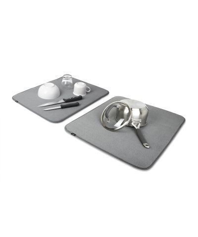 UMBRA UDRY 2PK MAT 18x24 REM  CHARCOAL
